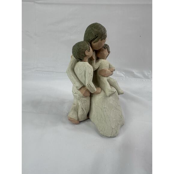 Willow Tree Mother & Child “Quietly” DEMDACO Susan Lordi 2002 Family Mother Kids - Picture 6 of 7